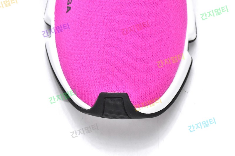 玫红-11 巴黎袜套气垫跑步鞋Balenciaga Speed Trainer Rose Red 06.jpg(F2F70).jpg