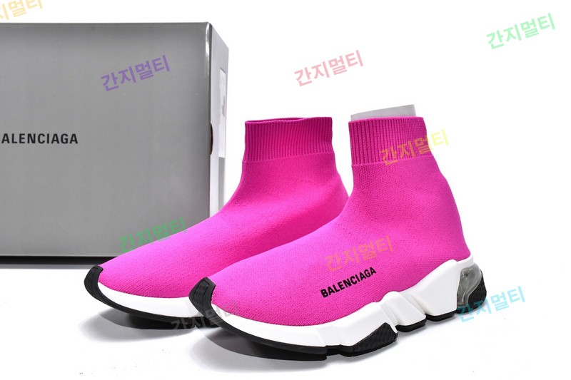 玫红-11 巴黎袜套气垫跑步鞋Balenciaga Speed Trainer Rose Red 17.jpg(3E9CD).jpg