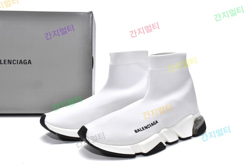 白色-5 巴黎袜套气垫跑步鞋Balenciaga Speed Trainer White 16.jpg(538BB).jpg