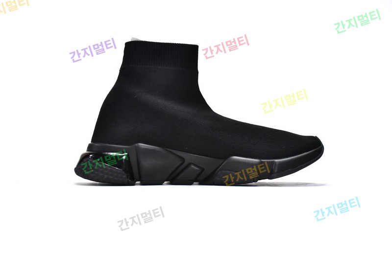 全黑-2 巴黎袜套气垫跑步鞋Balenciaga Speed Trainer Black 03.jpg(DE56A).jpg