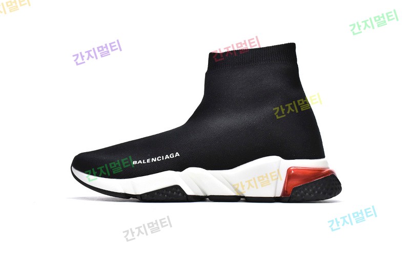 黑橘-2 巴黎袜套气垫跑步鞋Balenciaga Speed Trainer Black Orange 02.jpg(22123).jpg