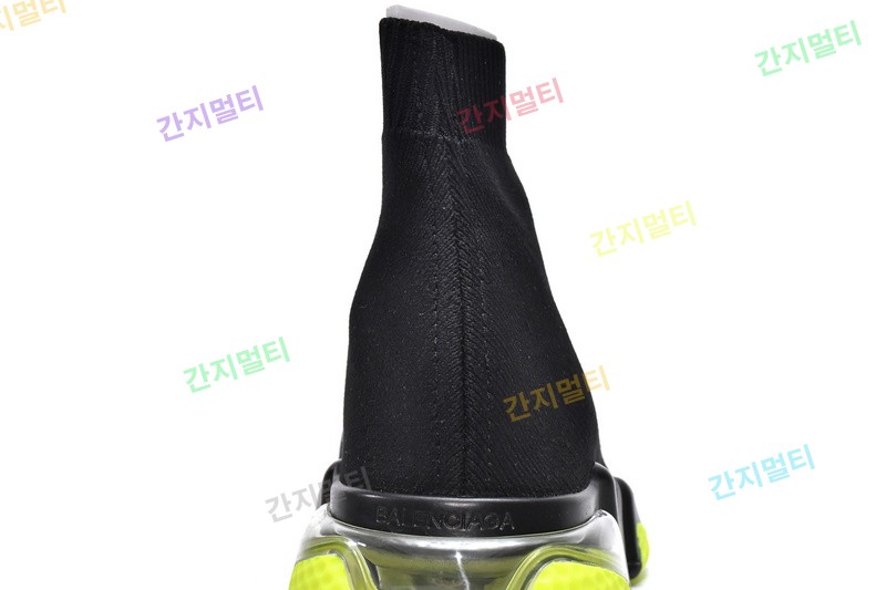 黑绿-7 巴黎袜套气垫跑步鞋Balenciaga Speed Trainer Black Green 11.jpg(2D986).jpg