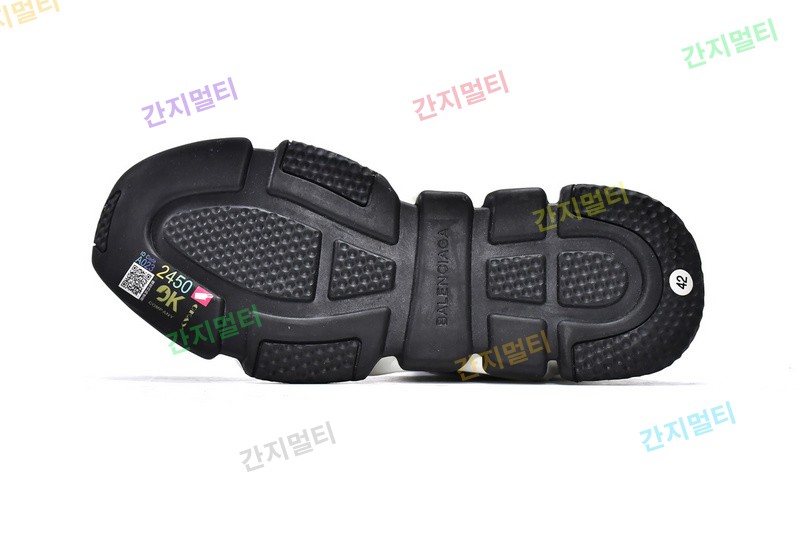 黑白-1 巴黎袜套气垫跑步鞋Balenciaga Speed Trainer Black White 05.jpg(B34BD).jpg