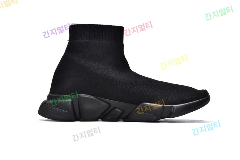 黑色白字-8 巴黎袜套时尚运动跑步鞋Balenciaga Speed Black 03.jpg(C3967).jpg