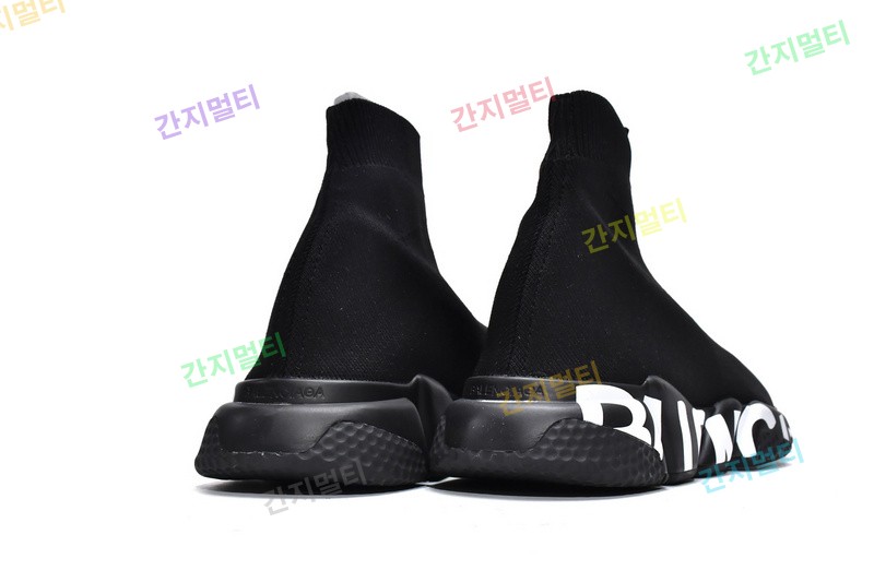 黑色白字-8 巴黎袜套时尚运动跑步鞋Balenciaga Speed Black 04.jpg(5BBE7).jpg
