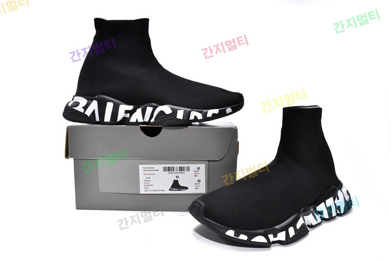黑色白字-8 巴黎袜套时尚运动跑步鞋Balenciaga Speed Black 16.jpg(32729).jpg