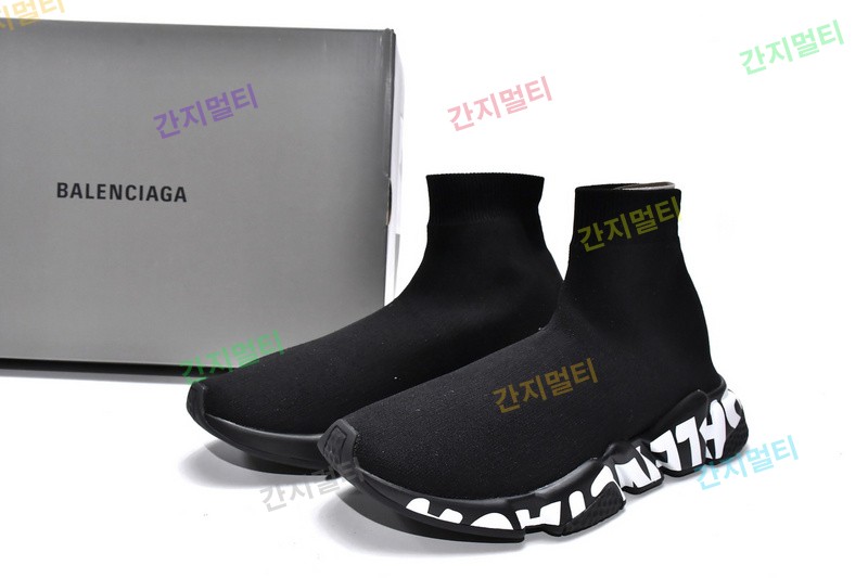 黑色白字-8 巴黎袜套时尚运动跑步鞋Balenciaga Speed Black 17.jpg(46C78).jpg