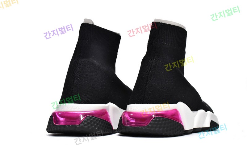 黑紫-3 巴黎袜套气垫跑步鞋Balenciaga Speed Trainer Black Purple 04.jpg(7D71D).jpg