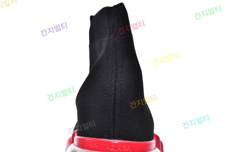黑红-12 巴黎袜套气垫跑步鞋Balenciaga Speed Trainer Black Red 11.jpg(09A3C).jpg