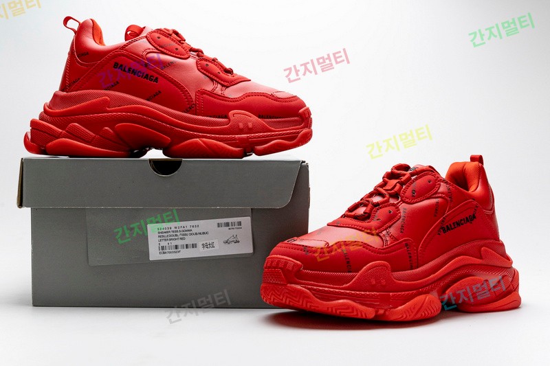 字母大红 巴黎世家8层组合TPU复古鞋 524039 W2FA1 7632 Balenciaga Triple S Letter Bright Red 001....(382D8).jpg