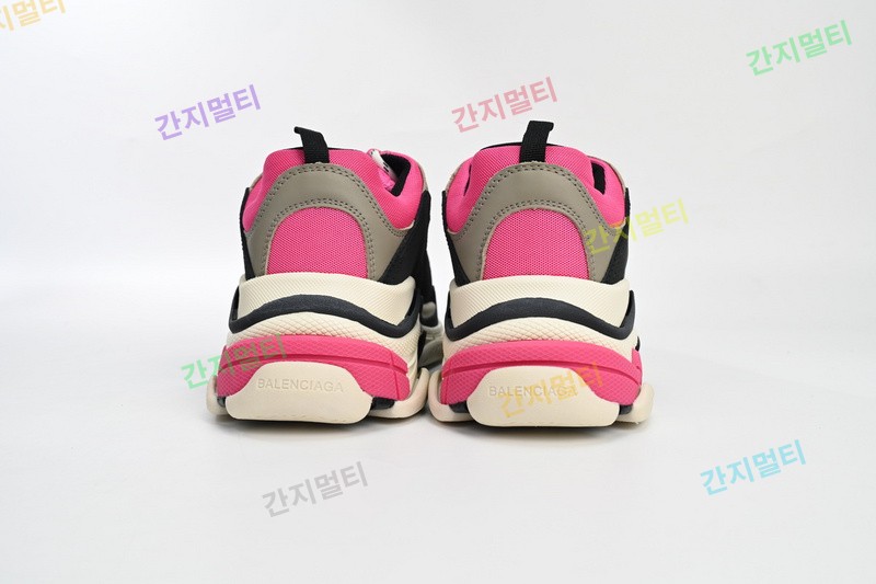 梅红 巴黎世家8层组合TPU复古鞋 541624 W09E1 1708 Balenciaga Triple S Pink 04.JPG(2AB78).jpg