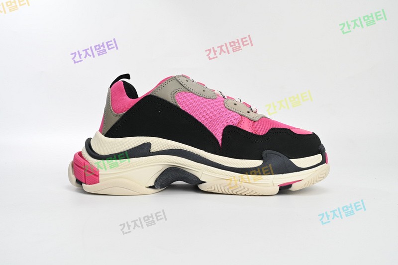 梅红 巴黎世家8层组合TPU复古鞋 541624 W09E1 1708 Balenciaga Triple S Pink 03.JPG(5F5D7).jpg