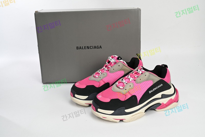 梅红 巴黎世家8层组合TPU复古鞋 541624 W09E1 1708 Balenciaga Triple S Pink 15.JPG(2E688).jpg