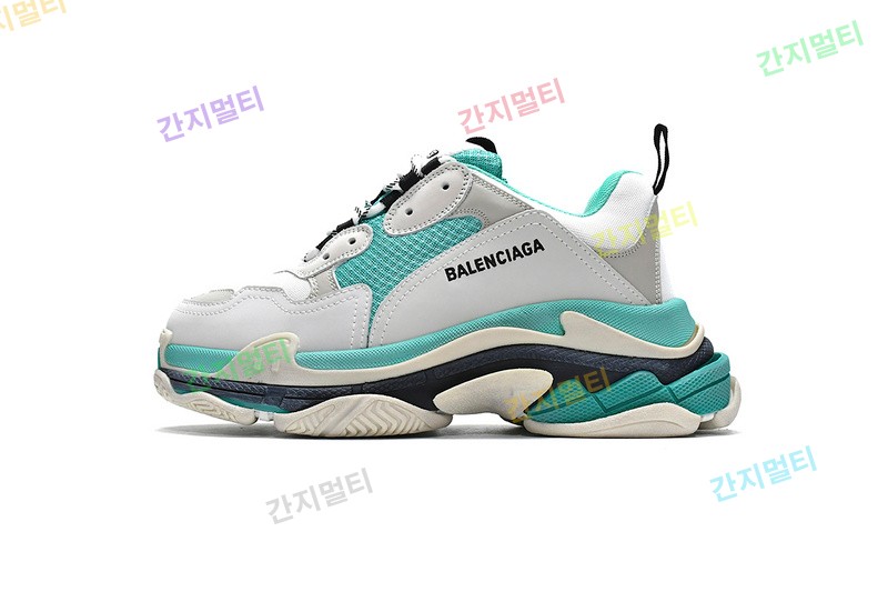 薄荷绿 巴黎世家8层组合TPU复古鞋 524039 W09E1 9878 Balenciaga Triple S Mint Green 02.jpg(53CAF).jpg