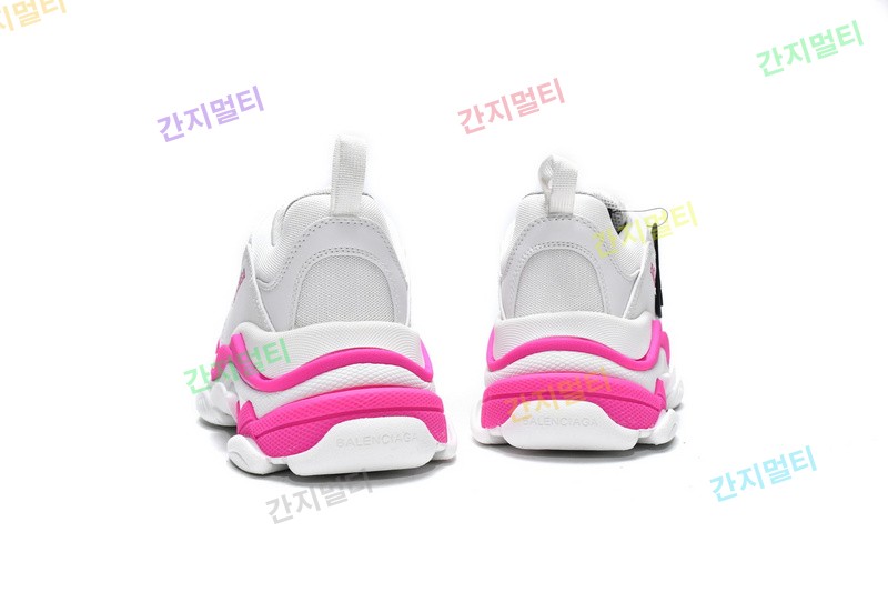 白桃红 巴黎世家8层组合TPU复古鞋 536737 W2CA3 3890 Balenciaga Triple S White Peach Red 03.jpg(D0368).jpg