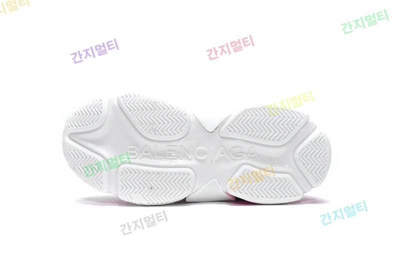 白桃红 巴黎世家8层组合TPU复古鞋 536737 W2CA3 3890 Balenciaga Triple S White Peach Red 04.jpg(E9D75).jpg