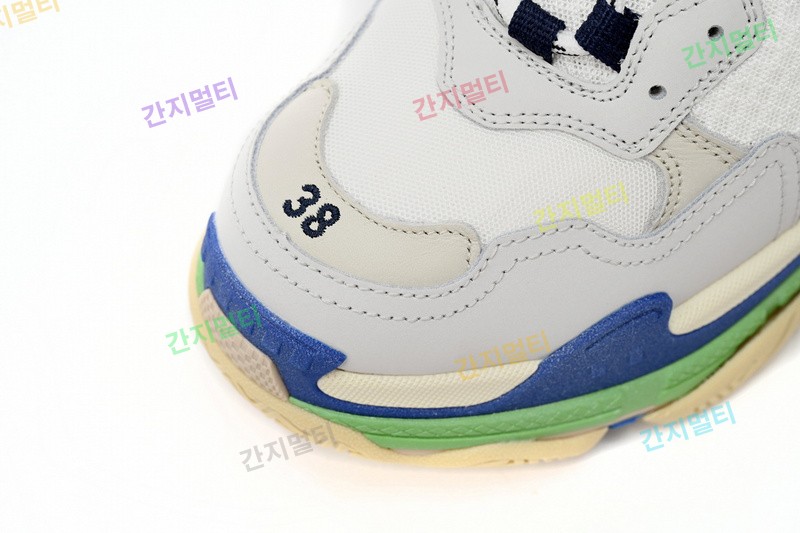 白蓝绿-50 巴黎1代复古老爹鞋 524039 W09E1 1900 Balenciaga Triple White Blue Green 06.JPG(5DDD7).jpg