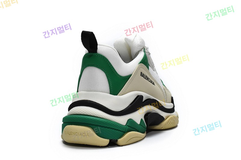 白绿 巴黎世家8层组合TPU复古鞋 Balenciaga Triple S White Green 10.jpg(A47B0).jpg