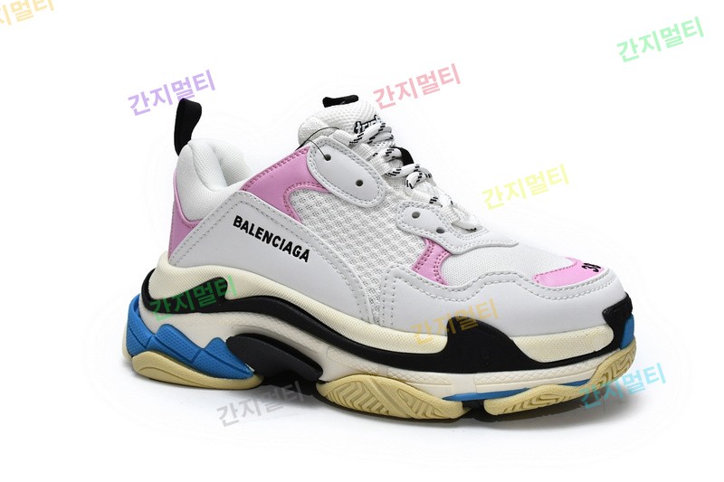 白粉红 巴黎世家8层组合TPU复古鞋 541624 W06E2 7352 Balenciaga Triple S Blue Pink 07.jpg(D4534).jpg