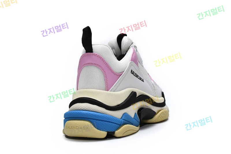 白粉红 巴黎世家8层组合TPU复古鞋 541624 W06E2 7352 Balenciaga Triple S Blue Pink 11.jpg(5615F).jpg