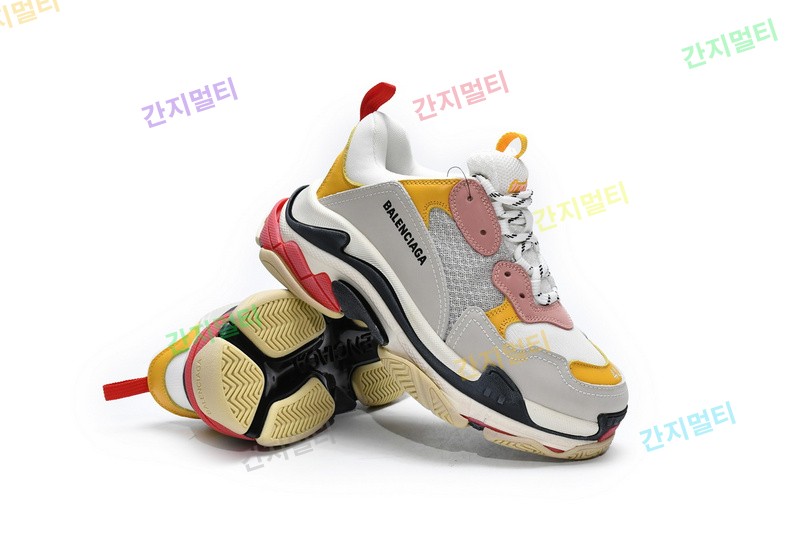 白浅粉 巴黎1代复古老爹鞋 Balenciaga Triple S White Light Pink 17.jpg(D44AE).jpg