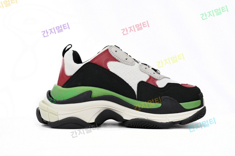 白红绿-35 巴黎1代复古老爹鞋 524039 W090H 7078 Balenciaga Triple White, red, and Green 03.JP...(6503D).jpg