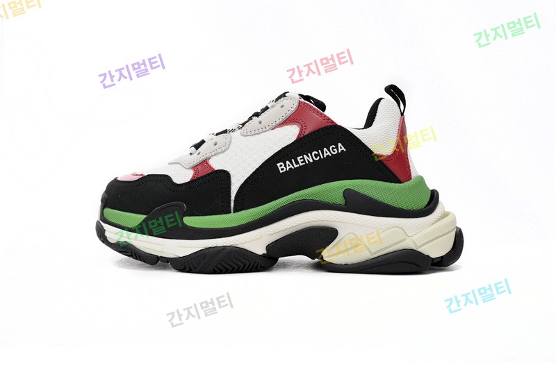 白红绿-35 巴黎1代复古老爹鞋 524039 W090H 7078 Balenciaga Triple White, red, and Green 02.JP...(64FEA).jpg