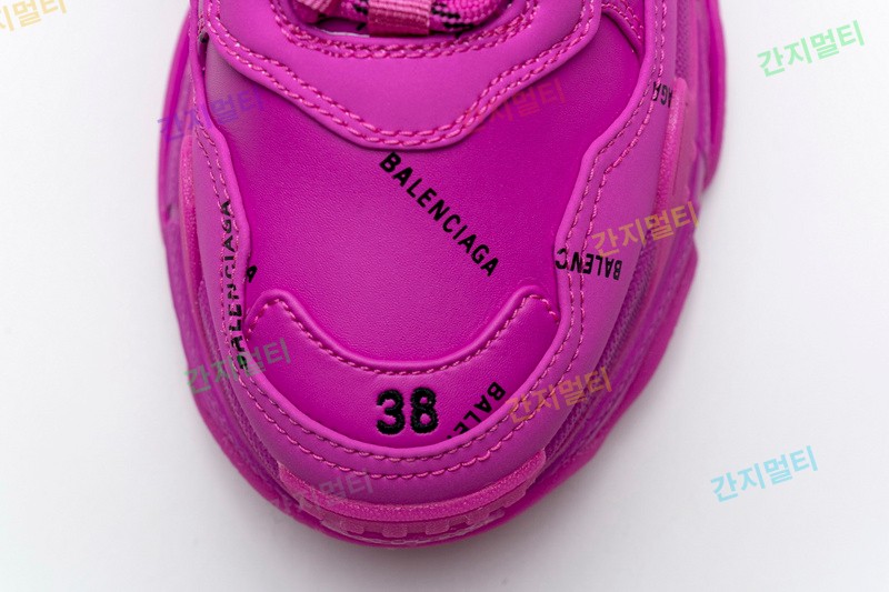 梅红字 巴黎世家8层组合TPU复古鞋 524039 W2FA1 7634 Balenciaga Triple S Letter Pulm Powder 013....(DF23D).jpg