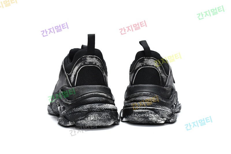 脏脏黑 巴黎世家8层组合TPU复古鞋 524039 WN3 1000 Balenciaga Triple S Black 02.jpg(949FA).jpg