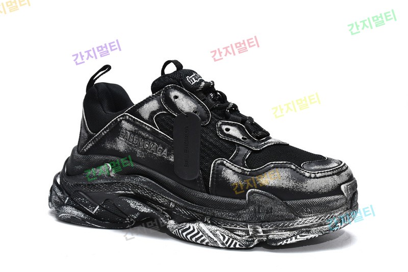 脏脏黑 巴黎世家8层组合TPU复古鞋 524039 WN3 1000 Balenciaga Triple S Black 07.jpg(B21CF).jpg