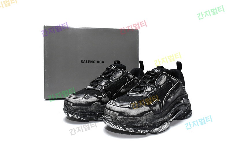 脏脏黑 巴黎世家8层组合TPU复古鞋 524039 WN3 1000 Balenciaga Triple S Black 18.jpg(1A366).jpg