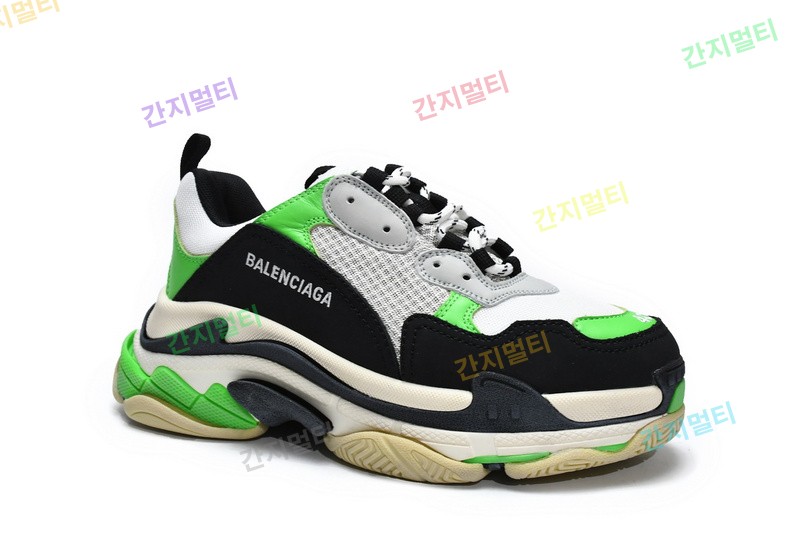 电子绿 巴黎1代复古老爹鞋 Balenciaga Triple S Electronic Green 07.jpg(905E2).jpg