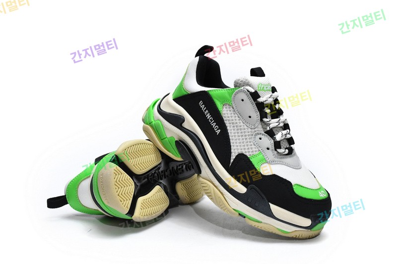 电子绿 巴黎1代复古老爹鞋 Balenciaga Triple S Electronic Green 17.jpg(9CB6A).jpg