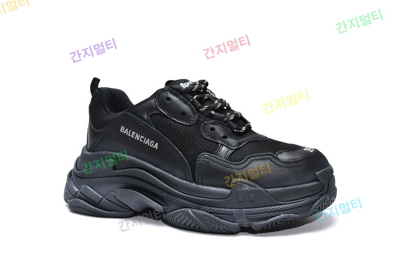 全黑 巴黎世家8层组合TPU复古鞋 512176 W0901 1000 Balenciaga Triple S Black 07.jpg(325AE).jpg