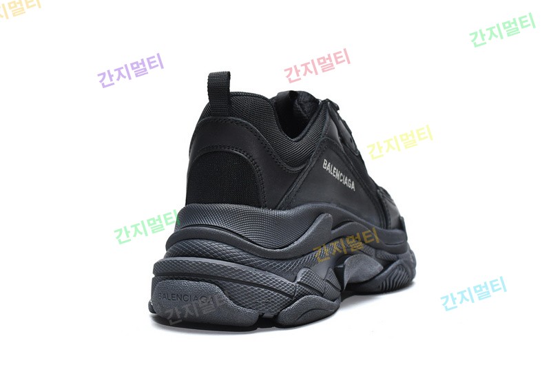 全黑 巴黎世家8层组合TPU复古鞋 512176 W0901 1000 Balenciaga Triple S Black 10.jpg(2F9F5).jpg