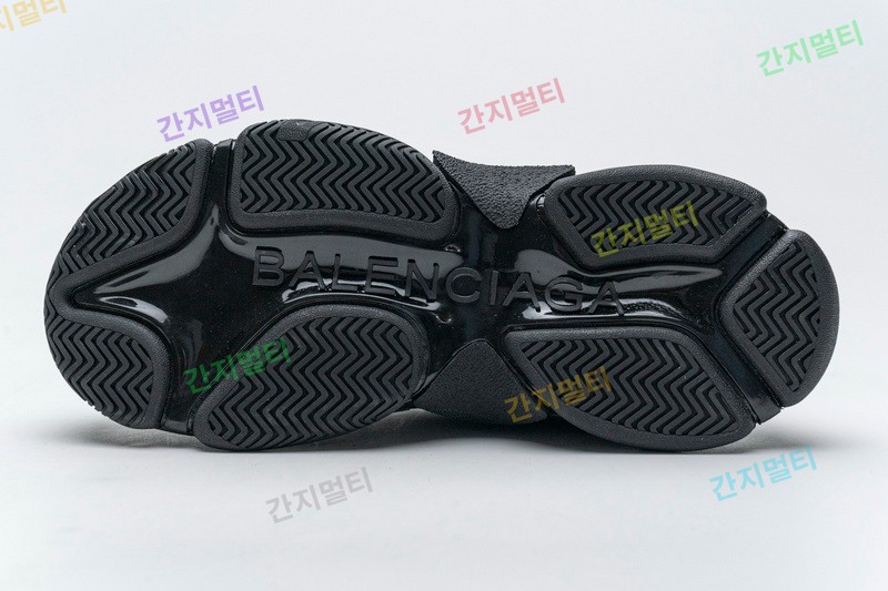 字母黑 巴黎世家8层组合TPU复古鞋 524039 W06E2 2020 Balenciaga Triple S Black 016.jpg(AC387).jpg