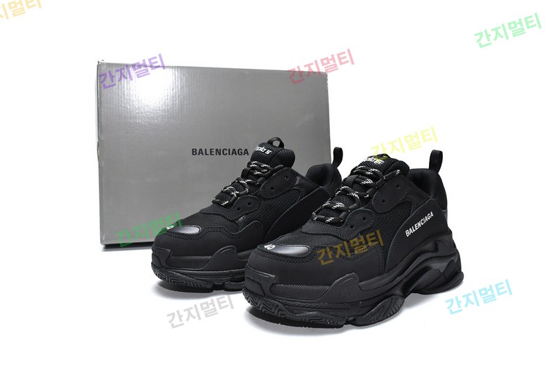 全黑不做旧 巴黎世家8层组合TPU复古鞋 541624 W0901 1000 Balenciaga Triple S Black 18.jpg(12F30).jpg