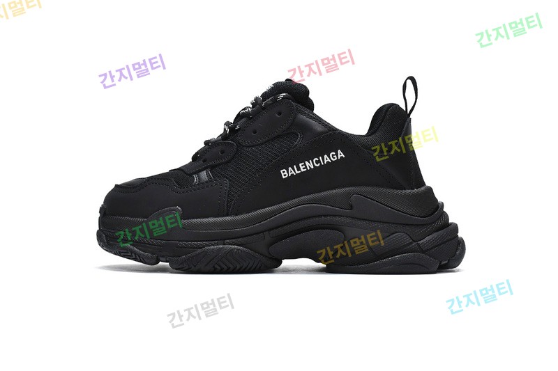 全黑不做旧 巴黎世家8层组合TPU复古鞋 Balenciaga Triple S Black.JPG(EFDF3).jpg