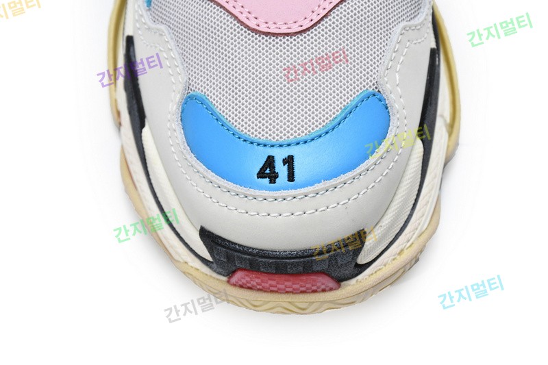 潮流粉 巴黎1代复古老爹鞋 Balenciaga Triple S Tide Pink 04.jpg(609F8).jpg