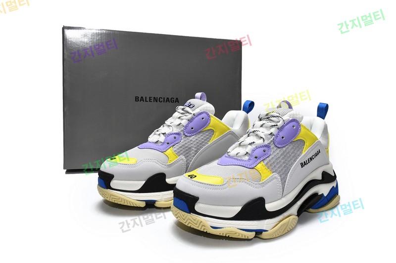 潮流紫黄 巴黎世家8层组合TPU复古鞋 541624 W06E2 7282 Balenciaga Triple S Black Grey Blue 19.jpg(76F9A).jpg