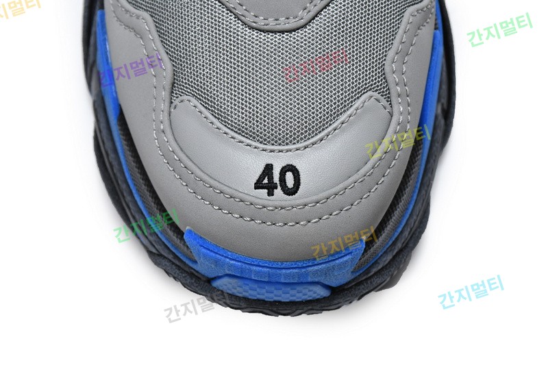 中灰宝兰 巴黎1代复古老爹鞋 Balenciaga Triple S Grey Sapphire 04.jpg(A22AE).jpg