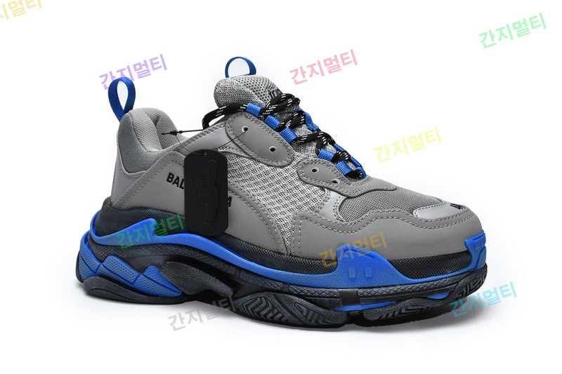 中灰宝兰 巴黎1代复古老爹鞋 Balenciaga Triple S Grey Sapphire 07.jpg(7DA6C).jpg