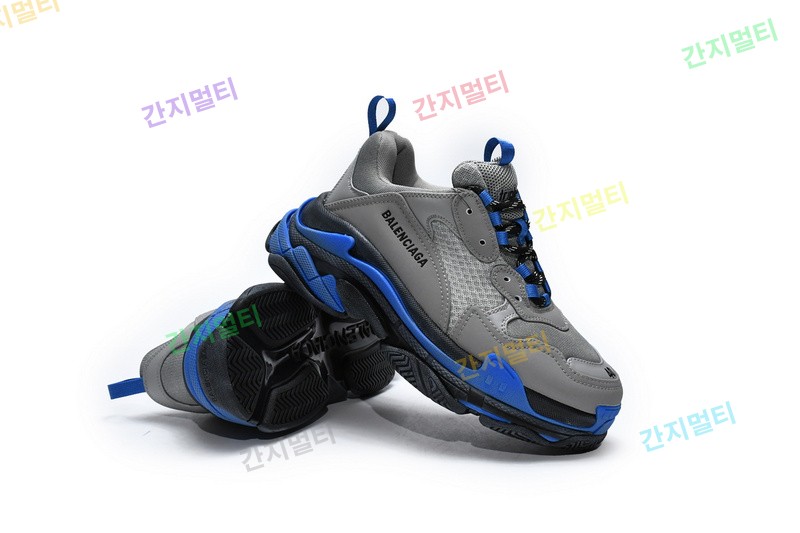 中灰宝兰 巴黎1代复古老爹鞋 Balenciaga Triple S Grey Sapphire 20.jpg(2330C).jpg