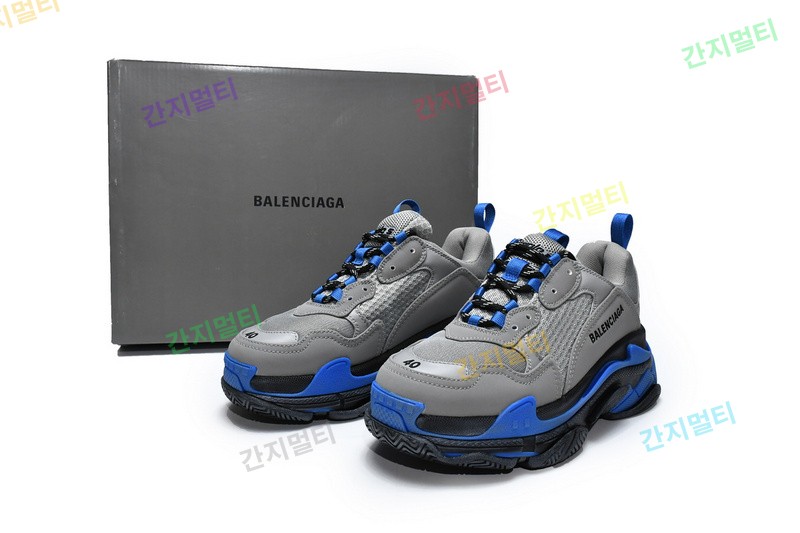 中灰宝兰 巴黎1代复古老爹鞋 Balenciaga Triple S Grey Sapphire 21.jpg(C07AC).jpg