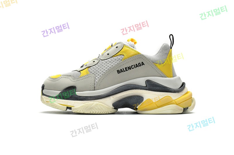 浅灰黄 巴黎世家8层组合TPU复古鞋 524037 W0E1 9000 Balenciaga Triple S Grey Yellow 02.jpg(BC526).jpg