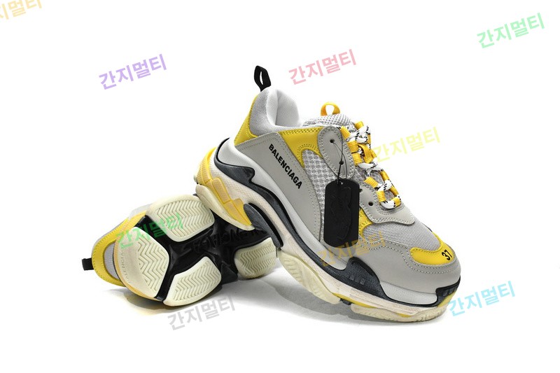 浅灰黄 巴黎世家8层组合TPU复古鞋 524037 W0E1 9000 Balenciaga Triple S Grey Yellow 20.jpg(92C6B).jpg
