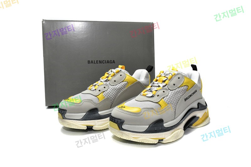 浅灰黄 巴黎世家8层组合TPU复古鞋 524037 W0E1 9000 Balenciaga Triple S Grey Yellow 21.jpg(FBF60).jpg