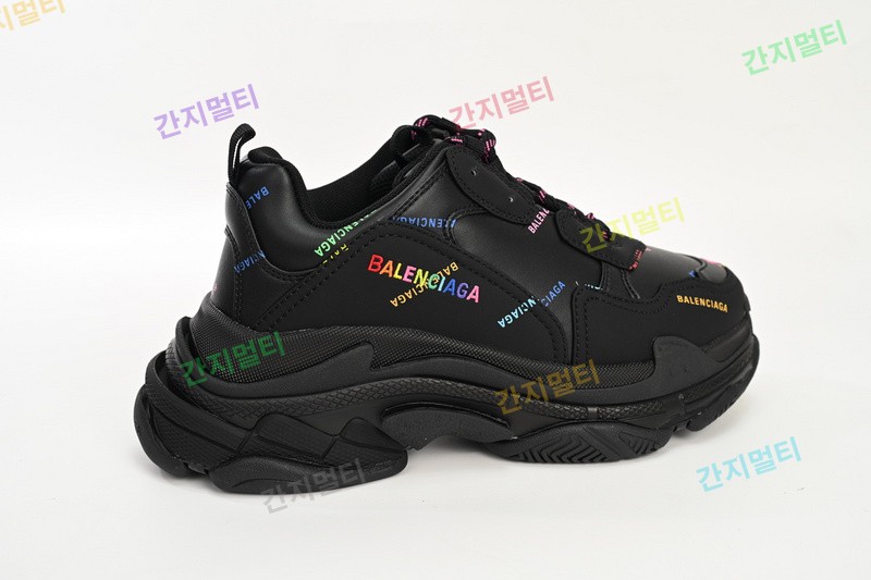七彩 巴黎世家8层组合TPU复古鞋 524039 W2FA1 1210 Balenciaga Triple S Letter Colorful 09.JPG(F40BA).jpg
