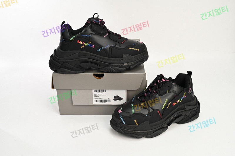 七彩 巴黎世家8层组合TPU复古鞋 524039 W2FA1 1210 Balenciaga Triple S Letter Colorful 14.JPG(E39A8).jpg