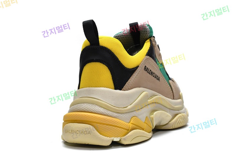 灰绿 巴黎世家8层组合TPU复古鞋 483513 W06E3 7070 Balenciaga Triple S Green Yellow 11.jpg(BD937).jpg